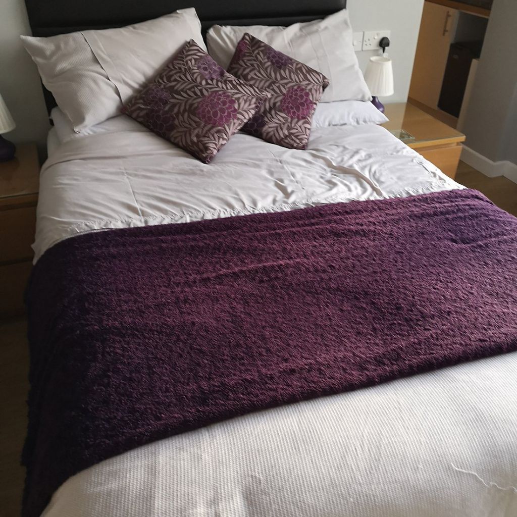 Elegant Purple Room Interior